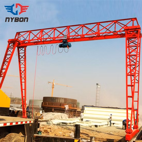 Dingya Marble Steel Factory Double Girder Beam Gantry Goliath Cranes