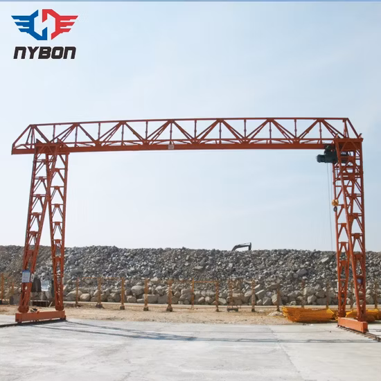 Dingya Marble Steel Factory Double Girder Beam Gantry Goliath Cranes