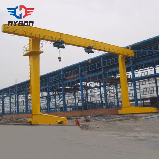Dingya Marble Steel Factory Double Girder Beam Gantry Goliath Cranes