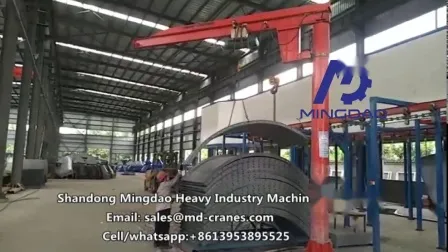 Portable Slewing Cantilever Arm 3 Ton 5 Ton Jib Crane for Warehouse