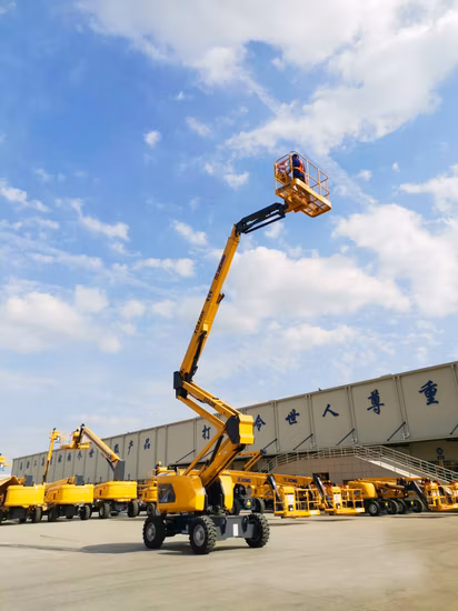 XCMG Official Manlift Lift Platform Xga20K 20m Small Mobile Hydraulic Trailer Boom Lifting Platform