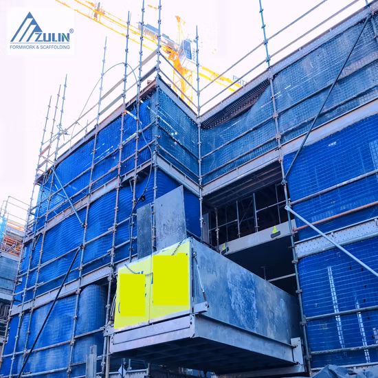 Weighlifting Platform Across Floors Zulin Building Materials Concrete Form Material Lifting with Good Price